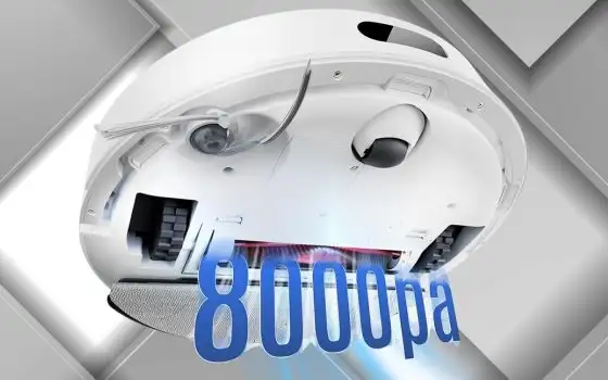 Pavimento pulito senza fare nulla con il roborock Q7 L5+ (stazione inclusa)