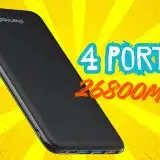 Power Bank ultra sottile con capacità da 26800mAh a pochissimo
