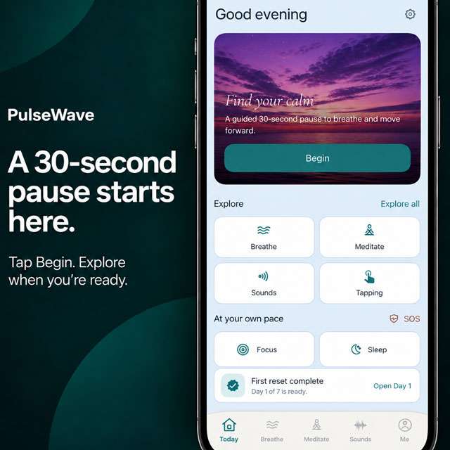 Una pausa di 30 secondi con PulseWave