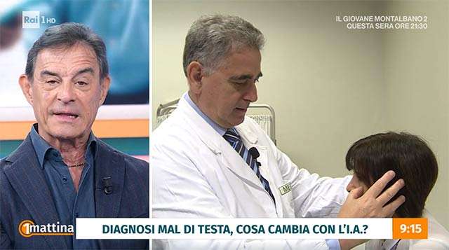 Un servizio sull'AI trasmesso da Rai 1