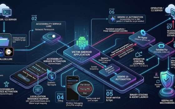 RatHat: il malware Android con AI che ruba le credenziali bancarie