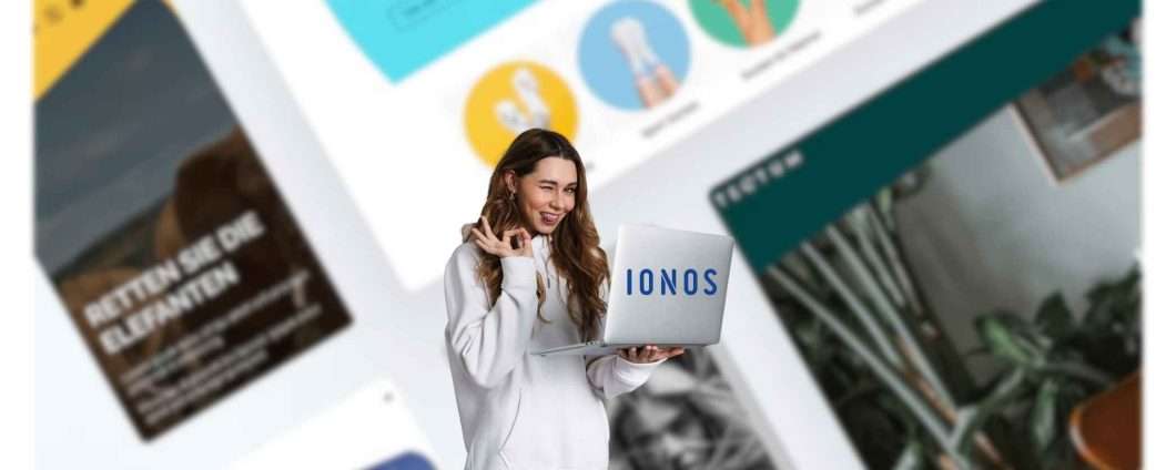 Realizza il tuo sito e-commerce in pochi minuti da 1€ al mese con IONOS