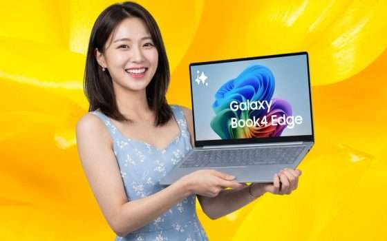 Samsung Galaxy Book4 Edge ha un rapporto qualità prezzo impossibile da battere