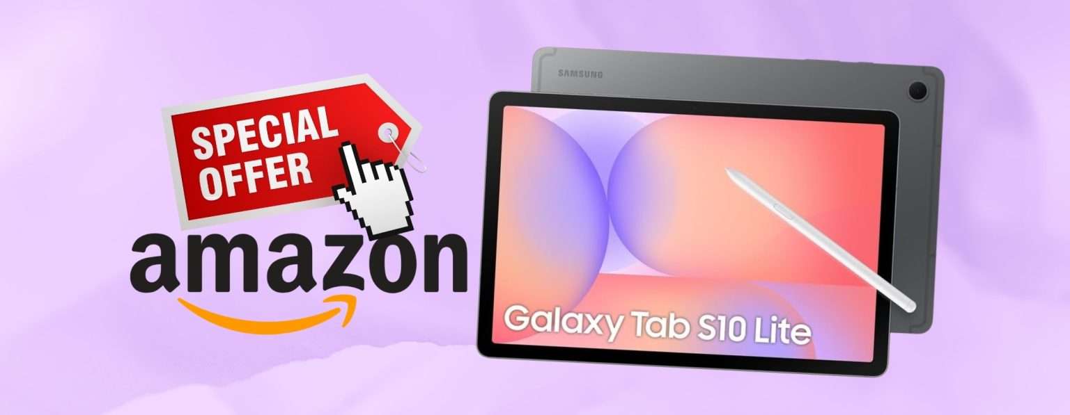 Anteprima: Samsung Galaxy Tab S10 Lite da 256GB con S Pen inlcusa a prezzo Hot