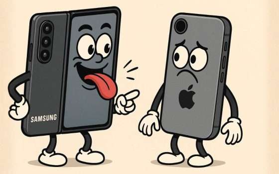 I giovani abbandonano l'iPhone per il Samsung Galaxy Z Fold 8