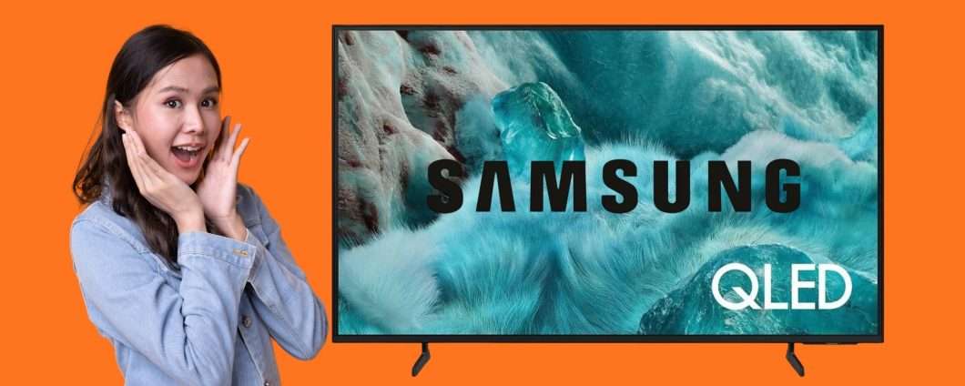 Smart TV Samsung QLED 4K da 55" a un prezzo sconvolgente su eBay