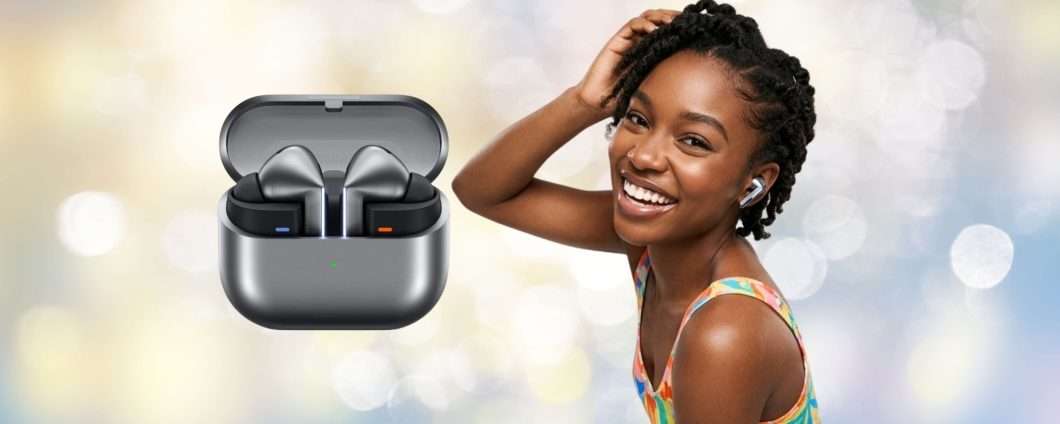 Un suono incredibile e luci LED con i Samsung Galaxy Buds3 Pro