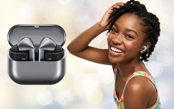 Un suono incredibile e luci LED con i Samsung Galaxy Buds3 Pro
