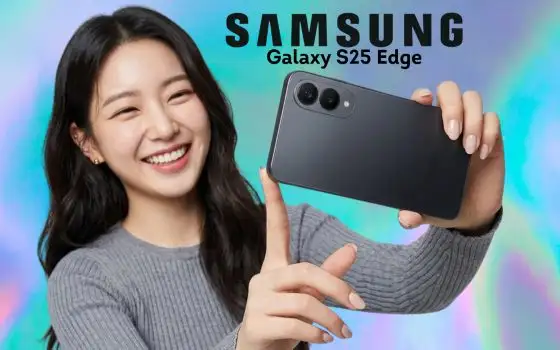 Super leggero e sottile con grande autonomia: Samsung Galaxy S25 Edge