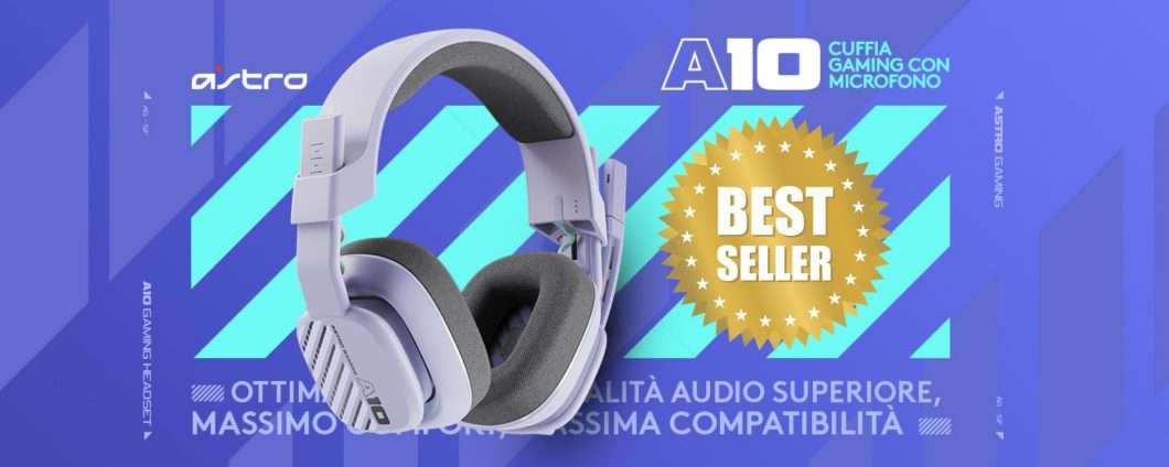 Videogiochi che prendono vita con le cuffie da gaming ASTRO A10