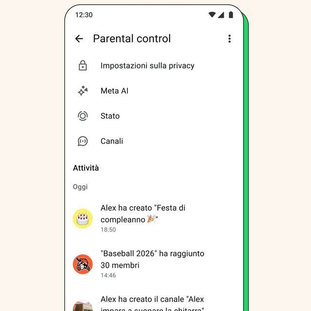 Novità per il parental control su WhatsApp