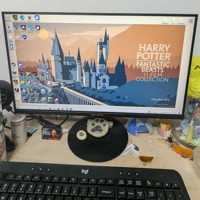 Lo sfondo di Bing Wallpaper dedicato a Harry Potter è in realtà una pubblicità a tutto schermo per il PC