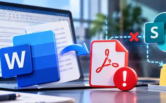 Word non salva correttamente i PDF: Microsoft conferma il bug