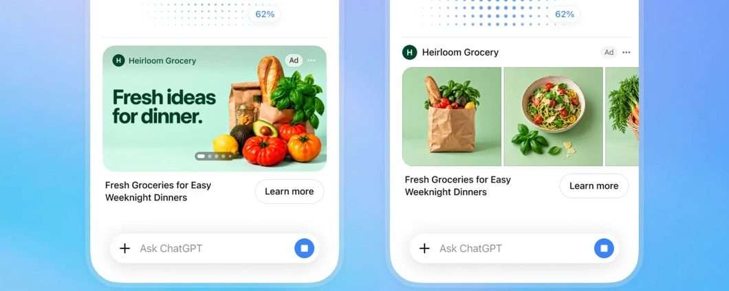ChatGPT mostrerà la pubblicità quando genera le immagini