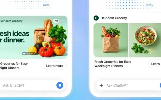 ChatGPT mostrerà la pubblicità quando genera le immagini
