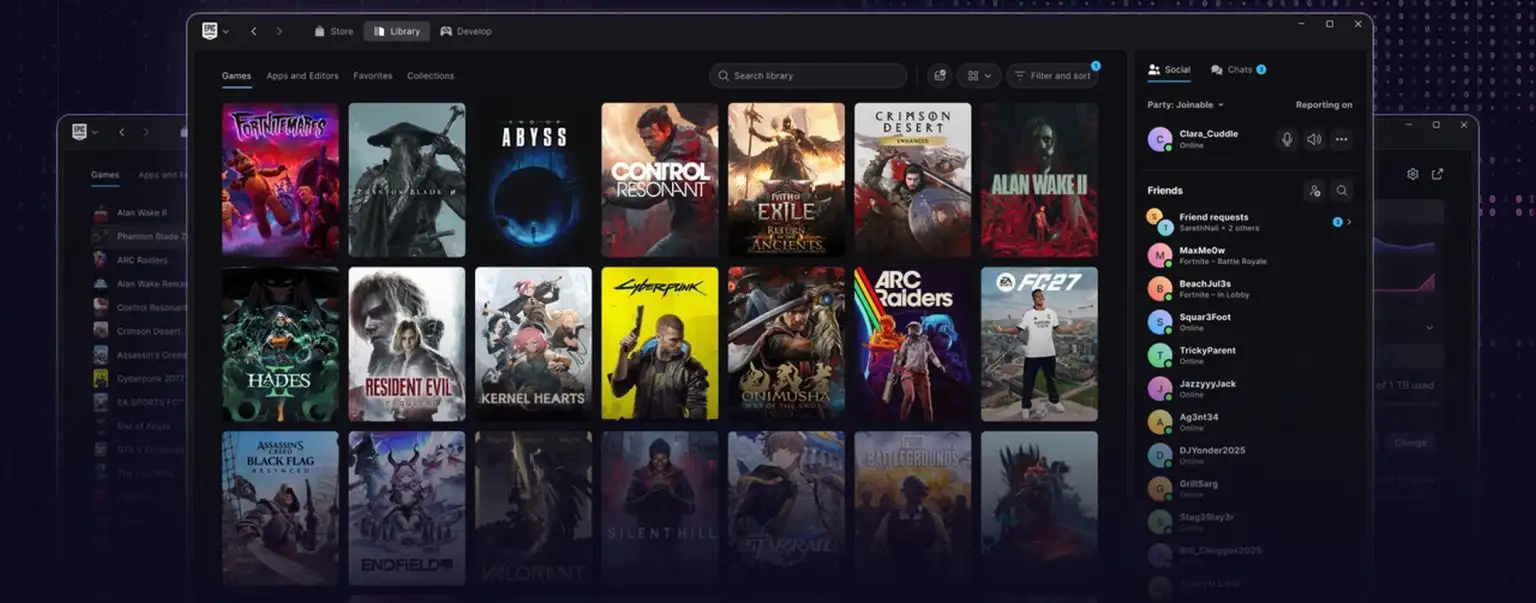 Anteprima: Epic Games annuncia il nuovo launcher e Fornite su Linux