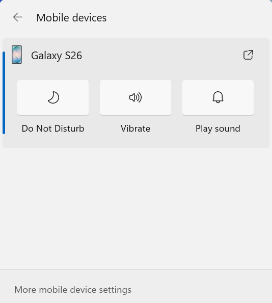 Impostazioni rapide smartphone