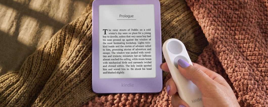 Amazon svela nuovi Kindle e un telecomando per girare le pagine