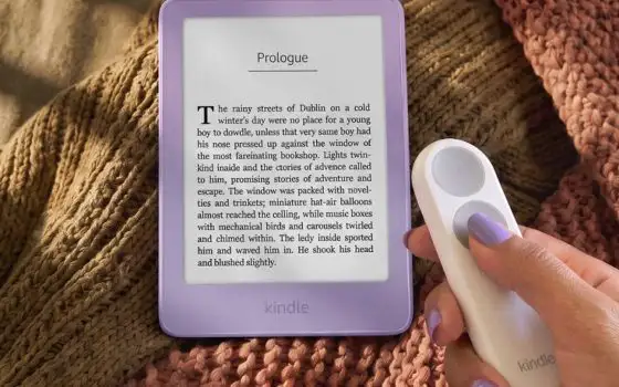 Amazon svela nuovi Kindle e un telecomando per girare le pagine