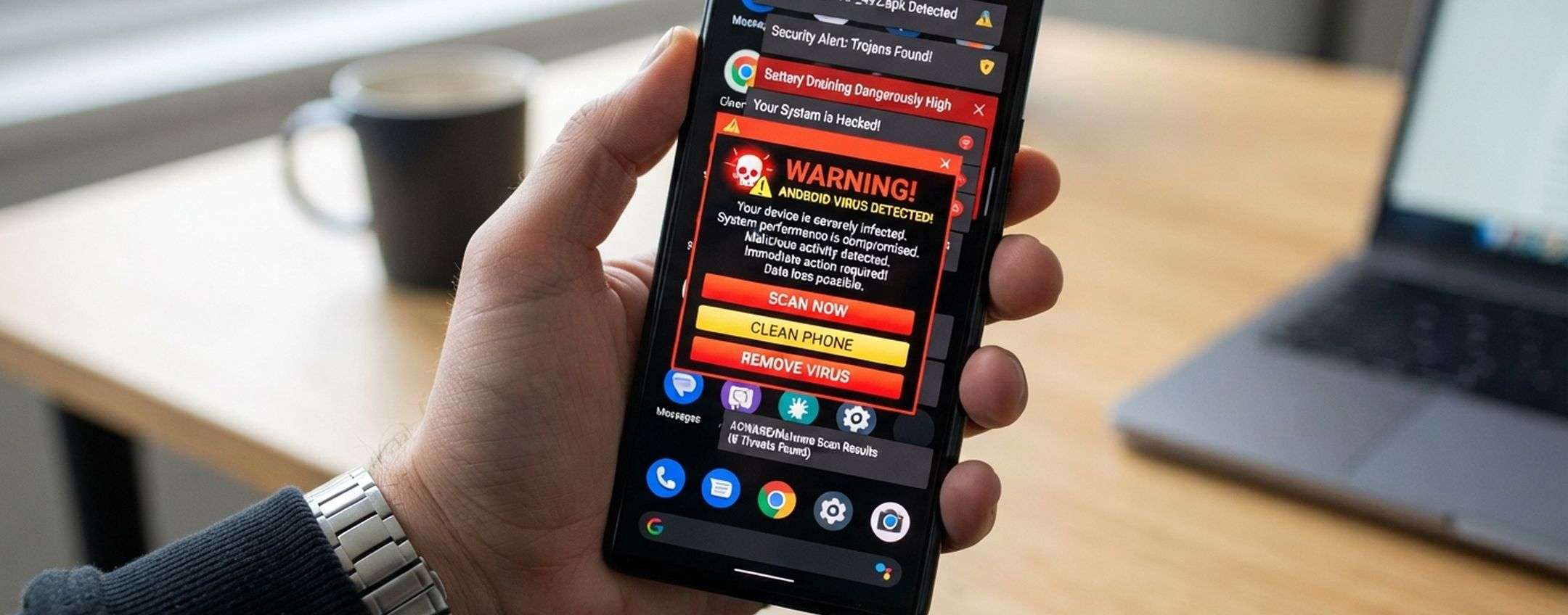 Malware smartphone Android