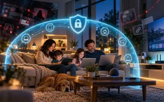 Sicurezza “consumer” evoluta: proteggere la famiglia digitale oltre antivirus e VPN