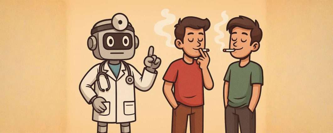 Iniziano a fumare perché credono che l'AI curerà il cancro, è follia