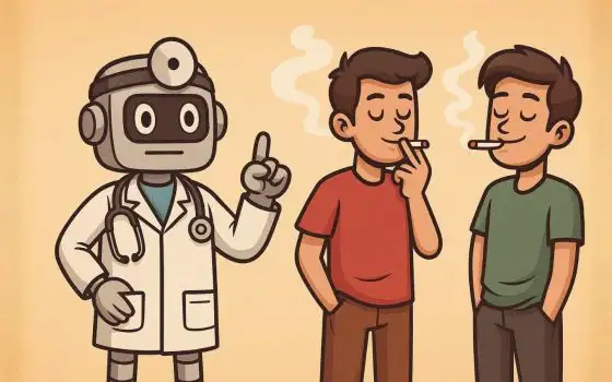 Iniziano a fumare perché credono che l'AI curerà il cancro, è follia