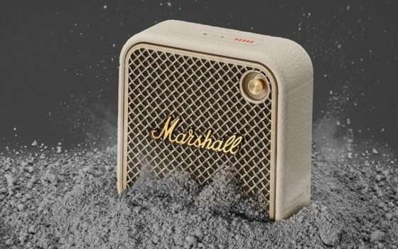 Altoparlante portatile Marshall Willen II: design iconico e audio super