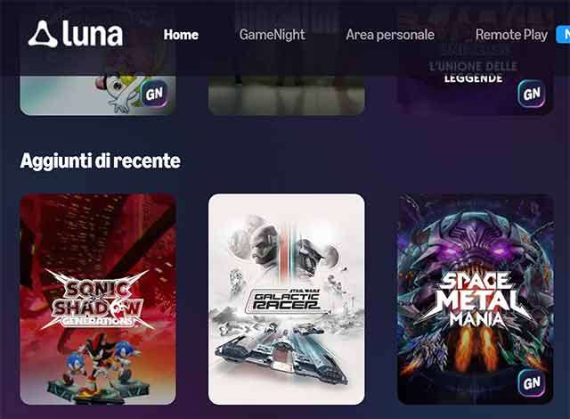 I nuovi giochi di ottobre su Amazon Luna