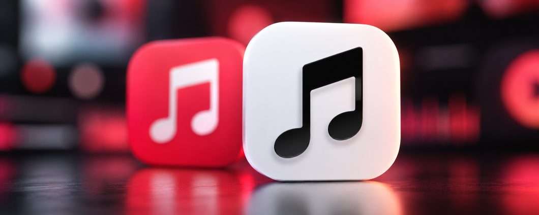 Ecco il nuovo logo di Apple Music: addio all'icona con sfondo rosso