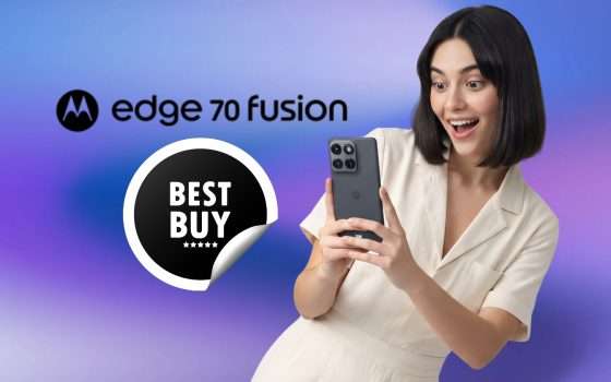 Autonomia straordinaria e sensore Sony LYTIA: Motorola Edge 70 Fusion