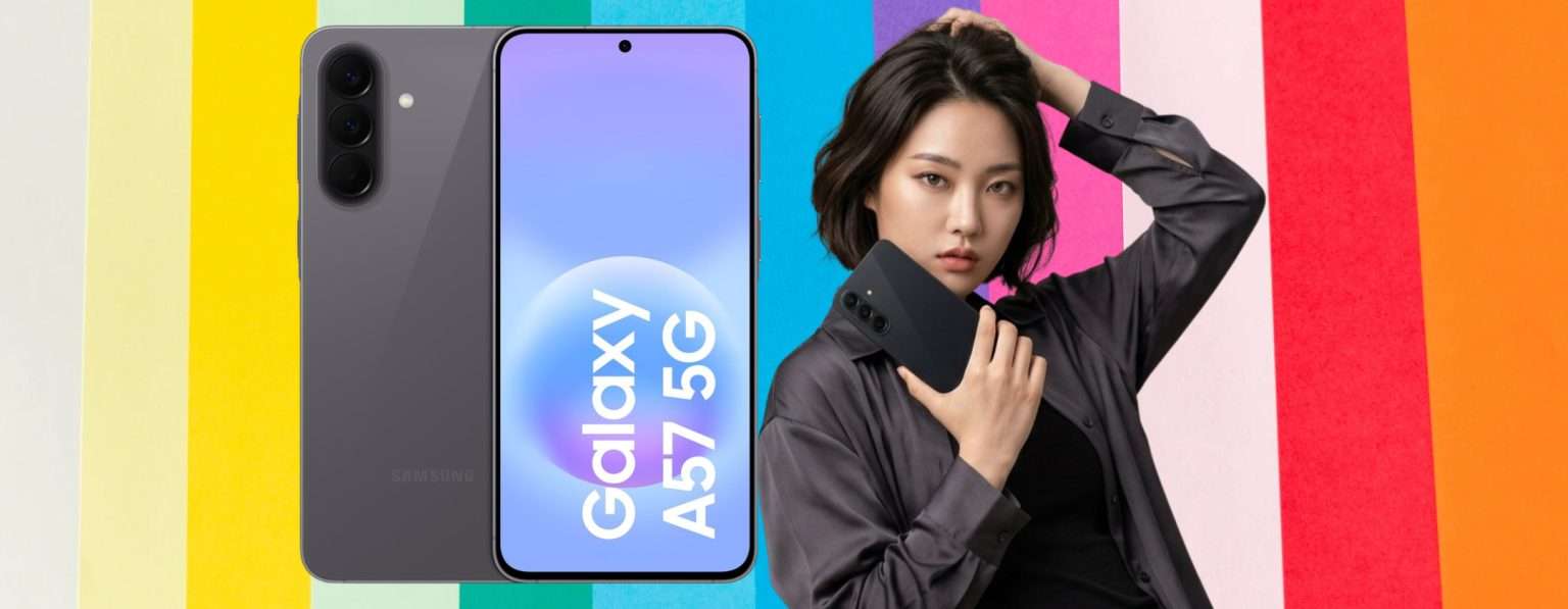 Anteprima: Batteria capiente, generoso display e IP68: ecco il Samsung Galaxy A57 5G