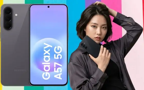 Batteria capiente, generoso display e IP68: ecco il Samsung Galaxy A57 5G