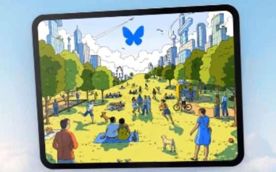 Bluesky sbarca su iPad e consente di mettere i link nel profilo
