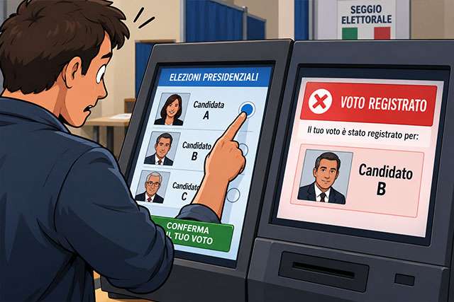 Un'immagine creata da ChatGPT sulle elezioni politiche