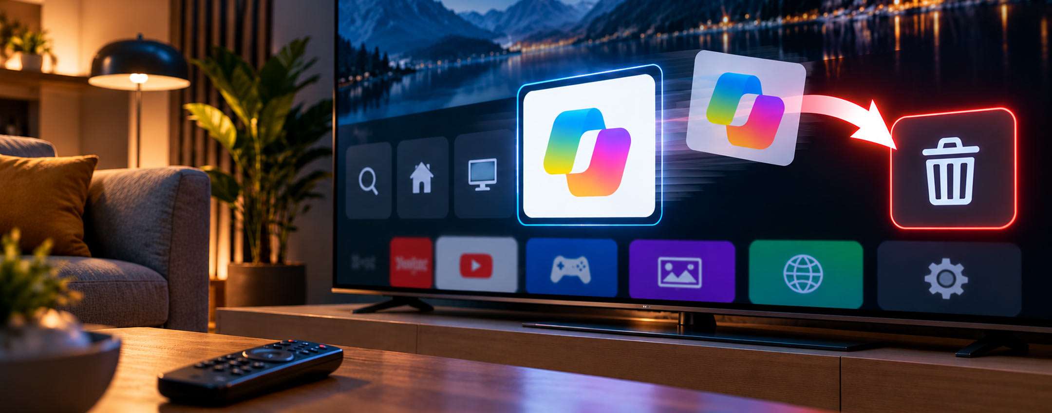 Addio a Copilot sulle Smart TV, non mancherà a nessuno