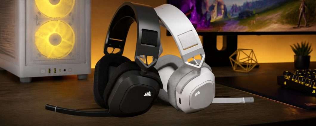 Cuffie da gaming multipiattaforma con microfono Corsair HS80 MAX (best buy)