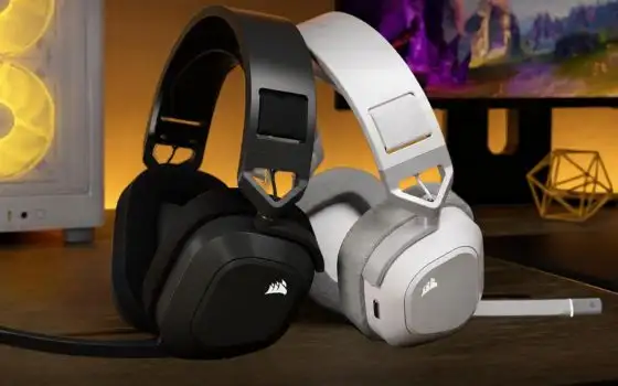 Cuffie da gaming multipiattaforma con microfono Corsair HS80 MAX (best buy)