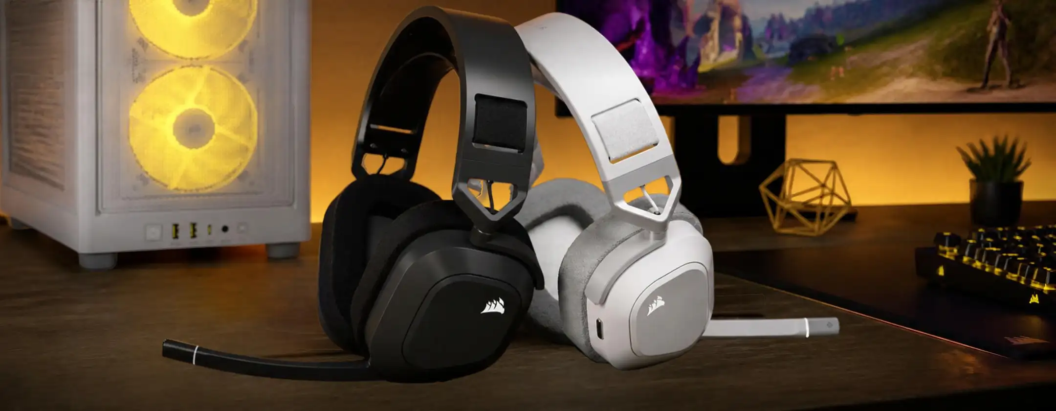 Cuffie da gaming multipiattaforma con microfono Corsair HS80 MAX (best buy)