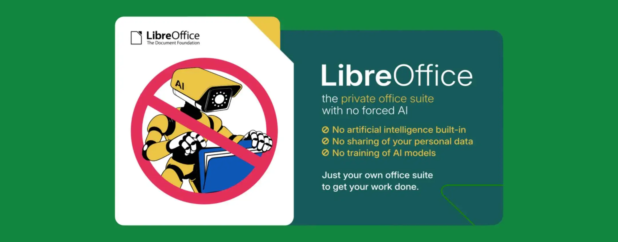 Funzione No AI su LibreOffice
