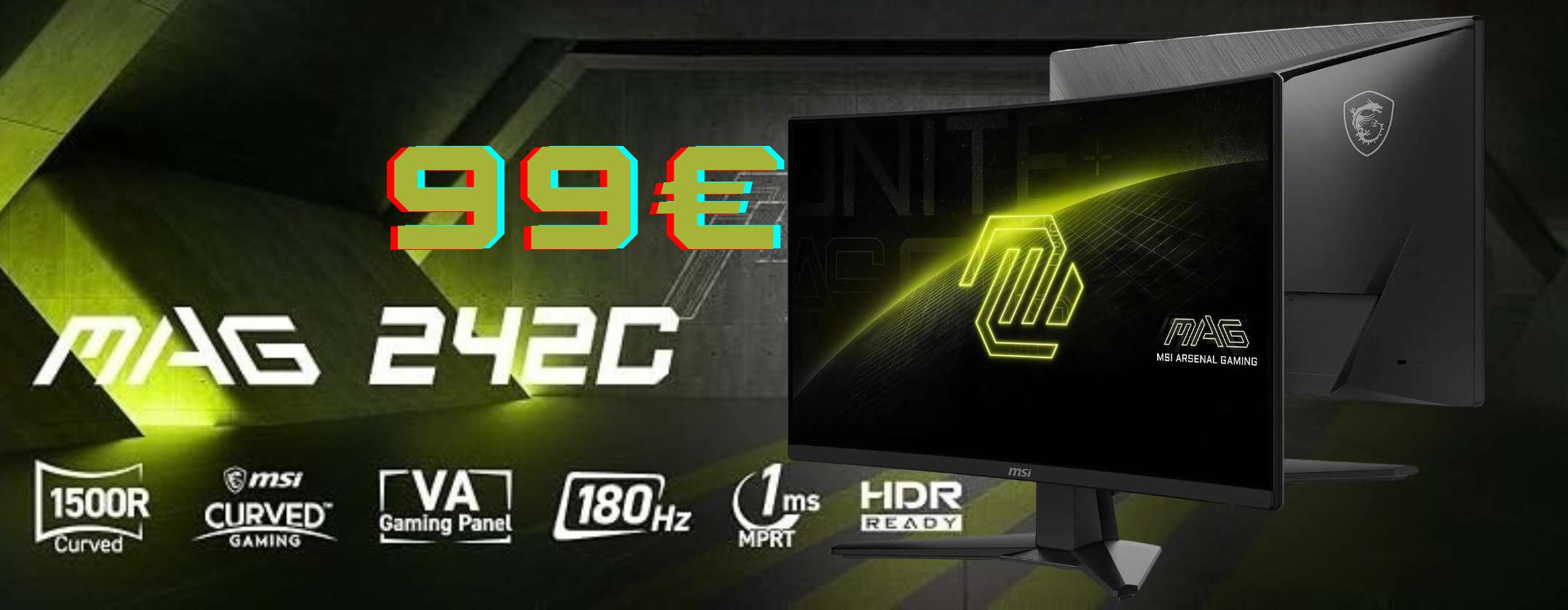 gaming-fluido-immagini-reattive-monitor-gaming-curvo-msi-mag-24