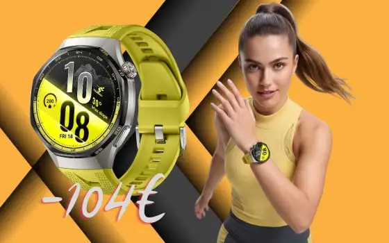 HUAWEI WATCH GT 7 Pro con cassa da 46mm in lega di titanio e 21gg di autonomia