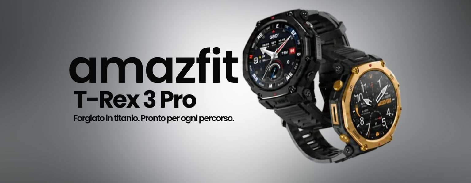 Anteprima: Indistruttibile e adattao per ogni sport: Amazfit T-Rex 3 Pro è pazzesco