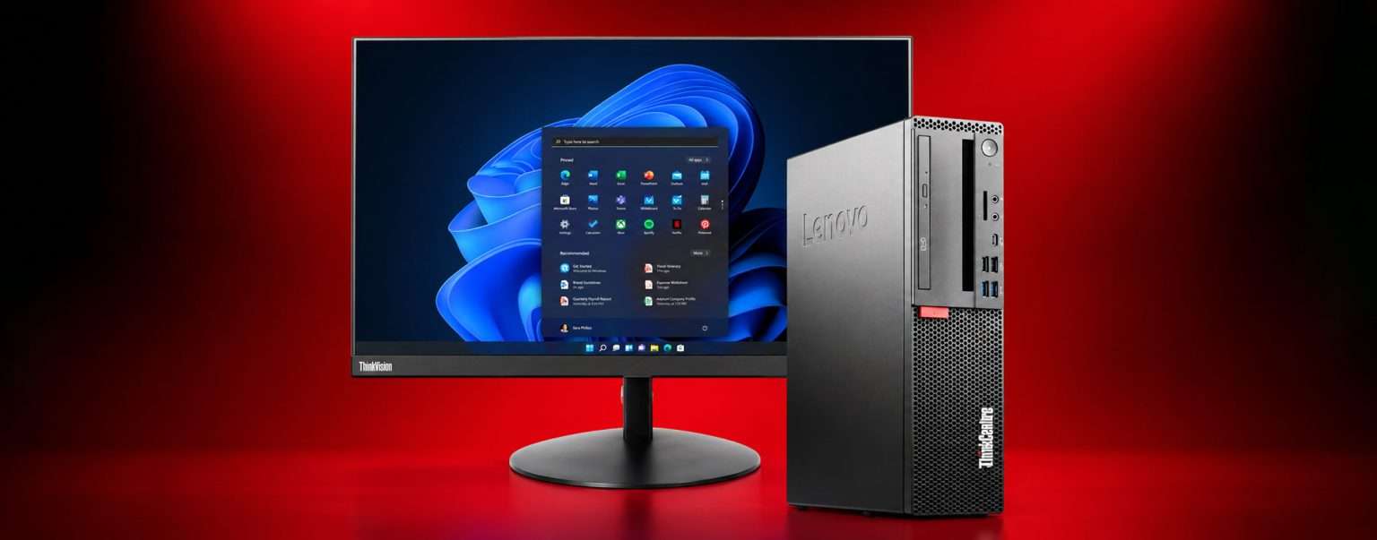 Anteprima: PC desktop Lenovo, monitor e software: lo sconto dell’evento Prime