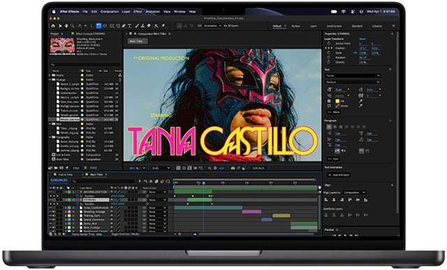 Il nuovo MacBook Pro con chip Apple M6