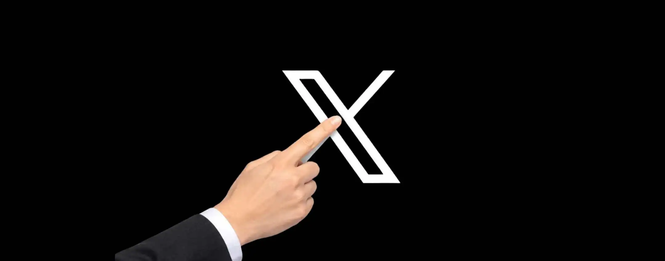 Perché X mostra una mano che indica “Promuovi”?