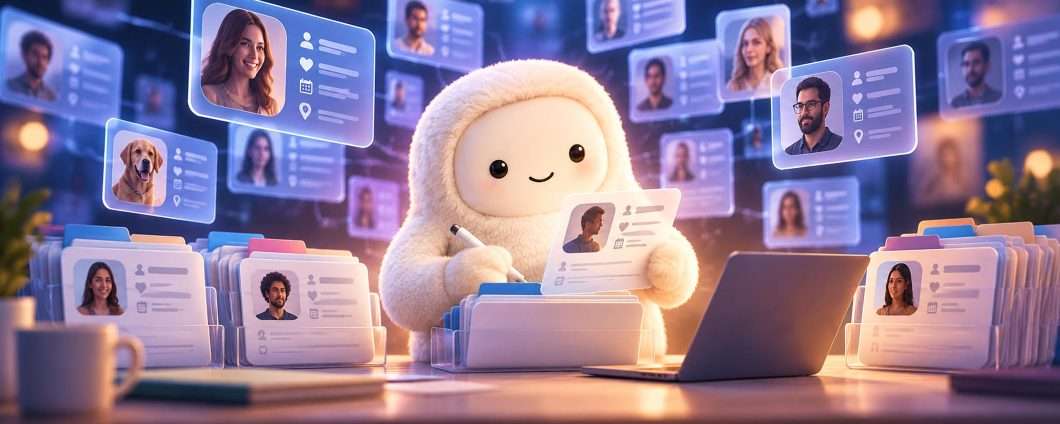 Meta Muse crea una scheda per ogni persona della tua vita