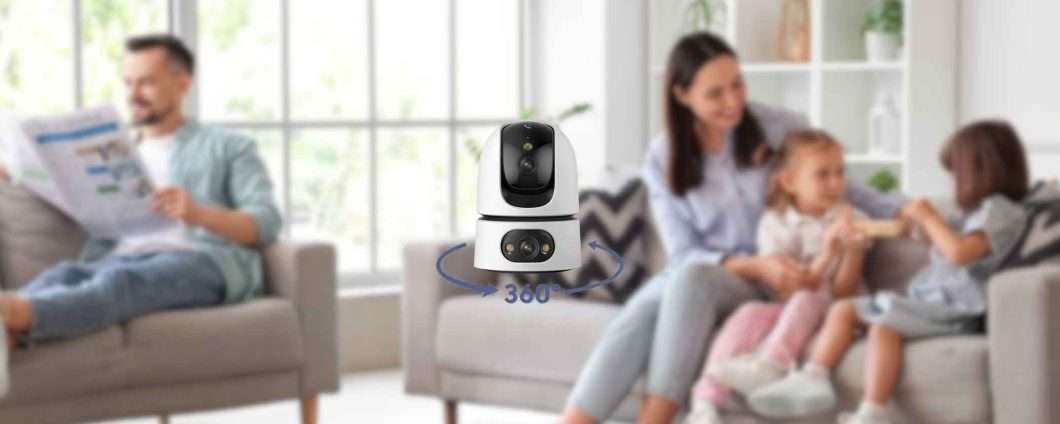 Metti in sicurezza casa con la Telecamera WiFi Imou con doppia lente a meno di 60€