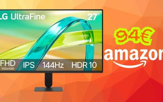 Monitor LG FHD da 27