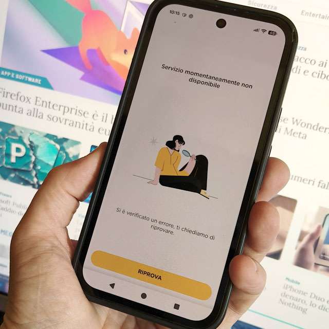Problemi con l'app di Mooney
